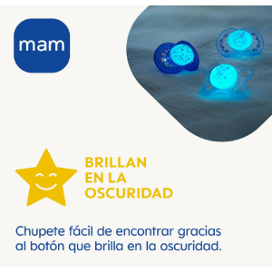 chupete brilla noche