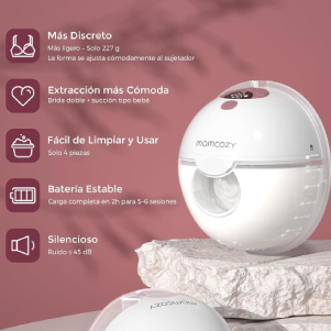 sacaleches manos libres momcozy